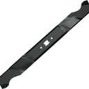 21 inch Mulching Blades for Cut MTD/Cub Cadet/Troy-Bilt Replaces 742-04100, 742-0741, 742-0741A, 942-0741, 942-0741A (1 Pack), Black