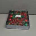 Christmas Tree Balls Christmas Decor Electroplated Plastic Ball Set Hanging for Xmas Holiday Wedding Decor (24x24x6cm)