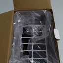 12 PACK Multi-Use Clear Plastic Storage Bins for Organizing w/ Labels - Home, Kitchen, Bathroom, Office, Pantry Cabinet Shelf Organizer Bins - SOHO Collection, RV, Fridge Organization Containers (Medium)