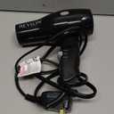 Revlon Compact Hair Dryer | 1875W Lightweight Design, Perfect for Travel, (Black)