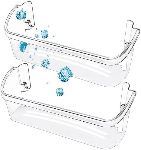 1 Pack UPGRADED 242126602 Refrigerator Door Bin Shelf Replacement for Frigidaire Electrolux Refrigerator Door Shelf Bin Bottom 1 Shelves - Side Shelf Rack Parts AP6278233 PS12364199 4547407