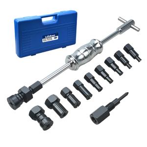 LainKeen 13pcs Blind Hole Collet Bearing Puller Set, Internal Bearing Extractor Puller Kit Slide Hammer Bearing Puller Set with Expandable Collets 8-32MM Insert Bearing Remover Set Tool