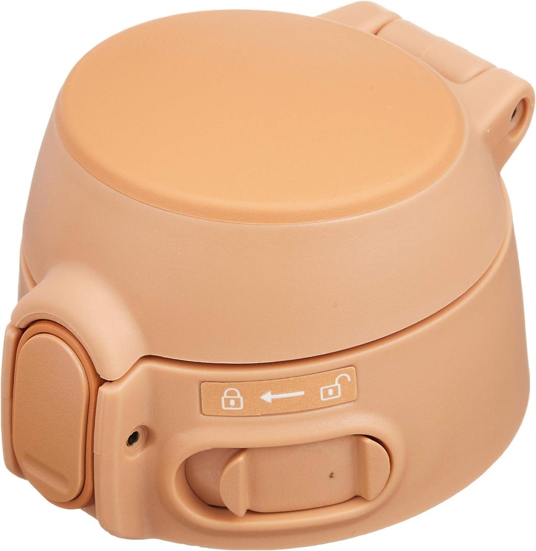 Zojirushi SM-S10T-DM Mug Bottle Stopper Set, (W x D x H): 2.4 x 2.8 x 1.8 inches (6 x 7 x 4.5 cm), Honey Gold (()674.5cm)
