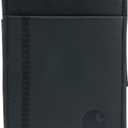 Carhartt Men's Casual Saddle Leather Wallets, Brown (Black (Front Pocket))