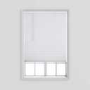 Comfy Hour Cordless Magnetic Blinds for Metal Doors and Windows, Door Shades -No Tools-No Drill, Aluminum, Light Filtering, Room Darkening, 35" W x 45" L, White