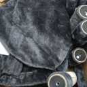 Globlazer Cat Tree Tower for Indoor Cats, 50-inch Adult Cat Tree House for Large Adult Cats with Steps, Scratching Post, 2 Cat Caves, Dangling Toys, FC50, Dark Grey