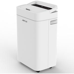 AIRPLUS 5000 Sq. Ft Dehumidifiers for Home, 70 Pints Dehumidifier for Basement with Drain Hose, Continuous Drainage, Intelligent Humidistat, Multifunctional Dehumidifier for bathroom, bedroom