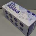 Bathroom Counter Organizer and Storage, 7 Slots Detachable Toothbrush Holders for Bathrooms, Anti-Slip Electric Toothbrush and Toothpaste Holder Countertop Vanity Organizer Accessories for Adults Kids