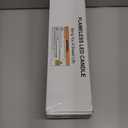 Homemory Rechargeable Flameless Taper Candles, Real Waxy LED Candlesticks Flickering, Battery Operated Candles with Remote Timer, 9.6 Inches for Home Wedding Christmas Decor, 6 Pcs, White