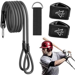 VICTOREM - Arm Strengthening Trainer for Pitchers & Players, Softball Pitching Equipment & Sports Accessories - Black 30 pack