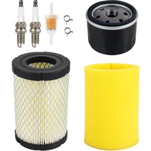 YTH18542 Air Filter Oil Filter Tune Up Kit for Husqvarna YTH18542 Mower Craftsman 917.289244 917.288620 917.203810 917.203830 917.288070 917.288516 917.288525 Mower W/ 19.5hp 20hp 21hp Engine
