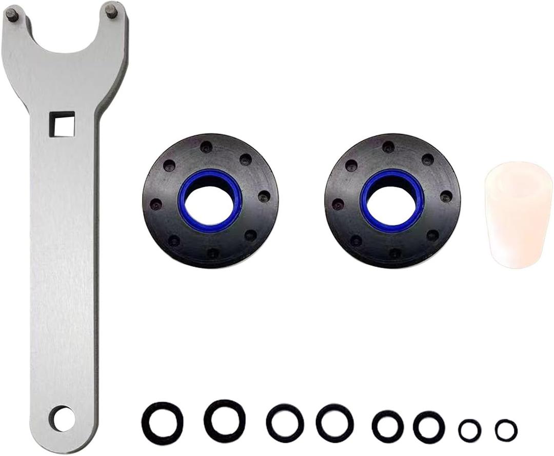 HC5345 Hydraulic Steering Cylinder Seal Kit with Pin Wrench HS5157 Compatible with HC5340, HC5341, HC5342, HC5343, HC5344, HC5345, HC6750, HC6751 Restore Hydraulic Steering Performance