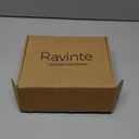 Ravinte 30 Pack 7.38'' Square Cabinet Pulls Matte Black Stainless Steel Kitchen Drawer Pulls Cabinet Handles 7-3/8Length,5 Hole Center