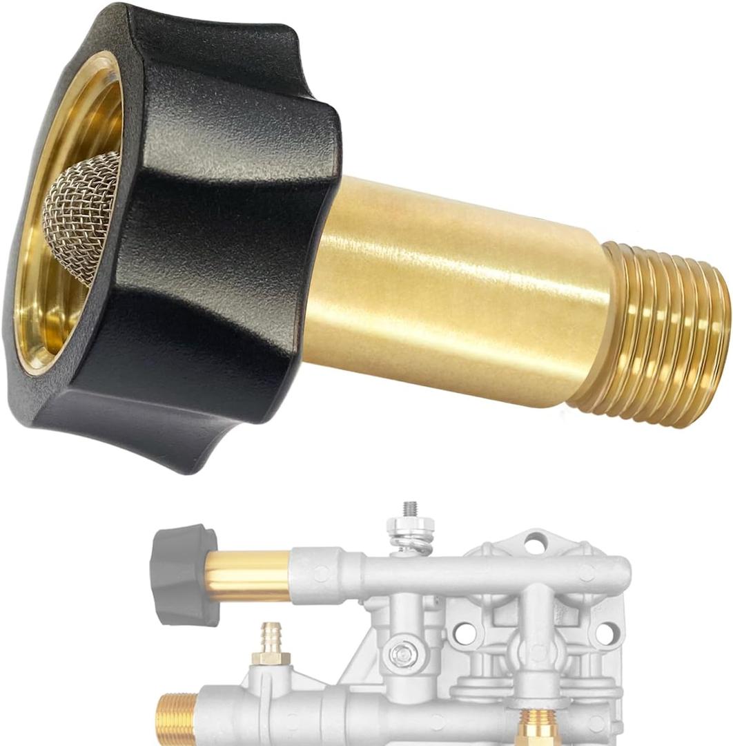 7110166 Pressure Washer Pumps Water Inlet Replacement Fitting Compatible with Simpson Pressure Washer Pumps Models 510020, 520004, 520006