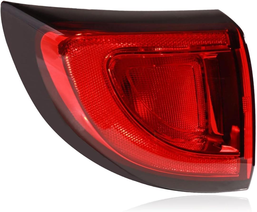 Tail Lights Outer Assembly Compatible with 2017-2020 Chrysler Pacifica & Voyager,Left Driver Side Rear Light Taillights Replacement # CH2804113 68229029AD