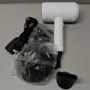 Slopehill Professional Ionic Hair Dryer, Powerful 1800W Fast Drying Low Noise Blow Dryer with 2 Concentrator Nozzle 1 Diffuser Attachments for Home Salon Travel (Agate Red)