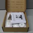 Acoustic Horizontal Guitar Hangers for Wall Wooden Wall Mount (White)