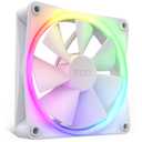NZXT F120 RGB  120mm RGB PWM PC Fan  High Airflow, Low Noise  Fluid Dynamic Bearing  Single (Requires NZXT RGB Controller for CAM Software)  18 LEDs  White