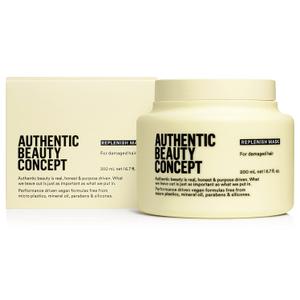 Authentic Beauty Concept Replenish Mask | Damaged Hair | Strengthens Hair Fiber | Vegan & Cruelty-free | Silicone-free (6.7 Fl Oz (Pack of 1))