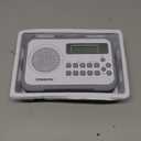 Sangean PR-D18GR AM/FM/Portable Digital Radio with Protective Bumper (White/Gray)