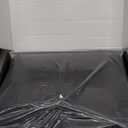 FreshCulture Queen Flat Sheets Only, Pack of 6, Soft Microfiber Bedding Sheets for Home, Salons, Hotels, Bulk Flat Sheets Only Queen Size (Black)