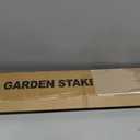 NANOPRETTY 58 Inch (Approx 5FT) Garden Stakes for Outdoor Plant Support, 0.43 inch Diameter Plant Stake Sticks for Tomato Beans Potted Climbing Plants Gardening Supplies 20 Pack