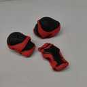 Kids Protective Gear Set Knee Pads for Kids 3-14 Years Toddler Knee and Elbow Pads with Wrist Guards 3 in 1 for Skating Cycling Bike Rollerblading Scooter (M(7-13Years), Red)