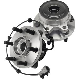 Pair 515064 Front Wheel Bearing Hub Assembly Compatible with Nissan Frontier 2005-2019, Pathfinder 2005-2012 Xterra 2005-2015, Hub Bearing for Suzuki Equator 2009-2012, RWD Only, 6 Lug w/ABS