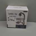 Lambs & Ivy Jungle Safari Musical Baby Crib Mobile - Gray, Beige, White, Animals