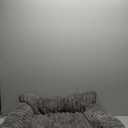 Cute Cat Couch, Fluffy Sofa Bed for Cats and Small Dogs, Premium Faux Rabbit Fur Cats beds for Indoor Cat, Ultra-Soft Supportive Pet Couch Furniture (Grey, M: 31.5''x23.5'')