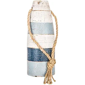 Large Blue & White MDF Buoy