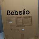 Babelio 26-40" Wide Baby Gate for Stairs & Doorways, 3 Ways Locking System with Auto-Close, Pressure Mounted No Drilling, Easy Install for Stairs, Hallway, Kitchen, Indoor Use, White (2 Pack)