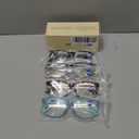 CCVOO Reading Glasses for Women/Men, Eyeglasses, Blue Light Readers for Women/Men, Computer Eye Glasses, Cheaters (*C1 Mix) 2.0