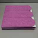 Cat Scratcher, Wall Scratchers for Indoor Cats, Vertical Scratching Posts, Cat Scratching Board, 3 Pieces Set Cat Scratch Furniture Protector (Rose Red) (Pink)