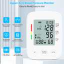 AILE Blood Pressure Monitor, Upper Arm Blood Pressure Machine, Automatic Blood Pressure Monitors for Home Use BP Monitors with Large Cuff 8.7-16.5 Adjustable, 2 * 99 Sets Memory, Digital LCD Display