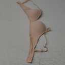 Seamless Wireless Bra for Women with Support - No Underwire Plunge Push Up Comfy T-shirt Bras Racerback Bralette (36B, Nude(wire Free))