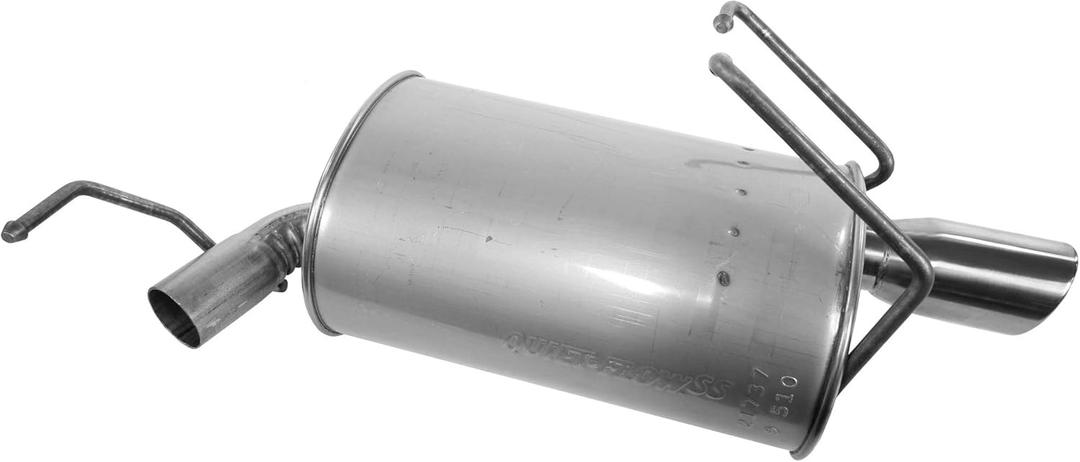 Walker Quiet-Flow SS 21737 Direct Fit Exhaust Muffler 2" Inlet (ID) 2.5" Outlet (OD) for Ford E-350 Super Duty