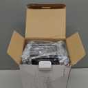 EUDELE Adhesive Shower Caddy, 5 Pack Rustproof Stainless Steel Bath Organizers With Large Capacity, No Drilling Shelves for Bathroom Storage & Home Decor (XL size, Black)