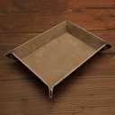Valet Organizer - Catchall Tray for Jewelry, Wallets, Watches, Keys, Coins, Phones, Glasses - Perfect for Nightstand, Desk, Entryway
