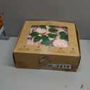 Artificial Flowers Foam Fake Roses 25pcs Champagne Roses with Stems for Home Decor DIY Wedding Bouquets Party Bridal Shower Centerpieces Faux Flower Arrangements Tables Decorations