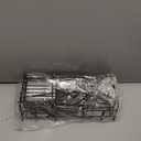 Shower Caddy Hanging Bathroom Organizer: Rustproof Shelf for Inside Shower - No Drilling Racks Over Showerhead - Bath Shelves for Shampoo Soap (Black)