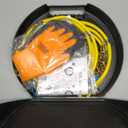 AutoChoice AutoFixing Snow Chains Tire Chains For Cars Suv Pickup Trucks, 3.7mm Twisted Alloy Steel, Fast 1-Min Install, Contains Titanium for Wear Resistance, Set of 2(HLN170)