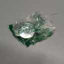 Industrial Retractable Reel with 24" Stainless Steel Chain, Steel Bracket Back, Chrome Front, Plastic Hose Clamp/Tool Holder