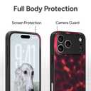 Aijohnny Tortoiseshell Phone Case for iPhone 17 Pro Max,[Full Camera Protection],[Compatible with Magsafe], TPU Protective Shockproof Phone Cover, Lightweight Slim Case for Women