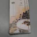 INFOOD Milk Frother Rechargeable with Cover - Coffee Frother Wand, Drink Mixer Handheld with 2 Detachable Stainless Whisks 2 Speed Adjustable for Latte, Cappuccino, Hot Chocolate, Egg, Silver