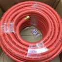 5/8" Garden Hose 150ft, -40 To 190 Hot/Cold, Heavy Duty,Flexible, 300psi Working, 1000psi Burst, 3/4" Brass Fittings with Hose Protector Coil Spring for Outdoor,Yard, Farm