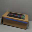 8ft LED Outdoor Christmas Cone Tree, Lighted Christmas Tree, Lighted Artificial Tree with Star Topper, App/Remote Control, Timer, DIY Color Light Show for Christmas Outdoor Indoor Decorations