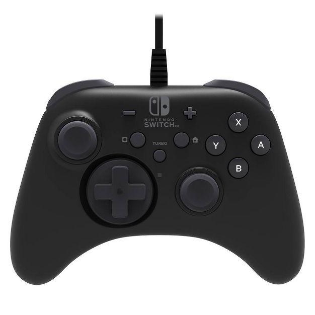 PowerA Nintendo Switch Wired Controller - Black, Detachable 10ft USB Cable, No Battery Required, Officially Licensed By Nintendo