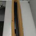 Hijab Organizer, 10 Tier Metal Scarf Holder Organizer, Freestanding Scarf Shawl Display Stand Belt Holder for Boutique, Retail Store, Bedroom, Clothing Store(Black,57" X 31.5" X 15.75")