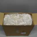 Giant Paper Flowers Artificial Large Paper Flower Decoration for Handcrafted Wall Backdrop Christmas Mexican Wedding Graduation Bridal Shower Birthday Party Supplies(White,48 Pcs)